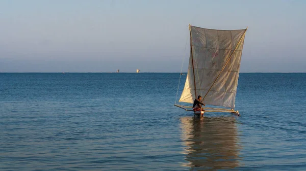 Pescador malgache — Foto de Stock