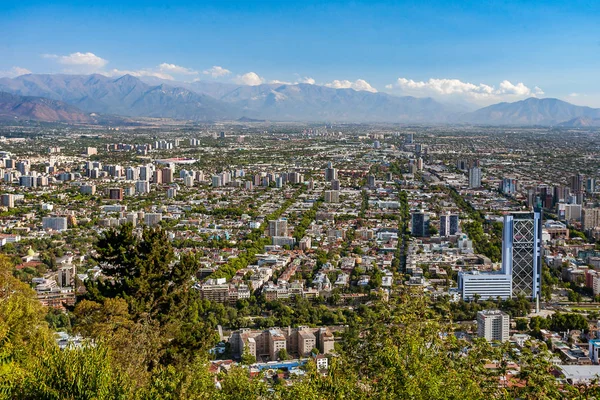 Santiago, capital de Chile — Stock Photo, Image