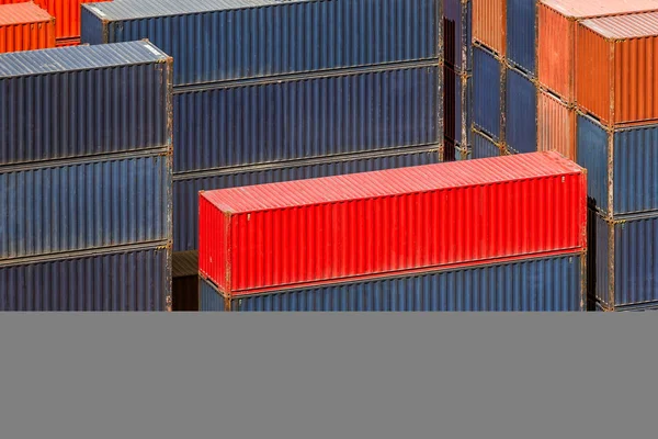 Lading vrachtcontainers — Stockfoto