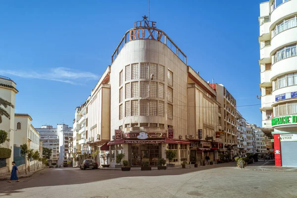 The Cine Roxy of Tangier — Stock Photo, Image