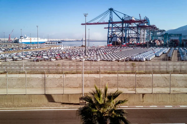 Puerto de Tanger Med — Foto de Stock