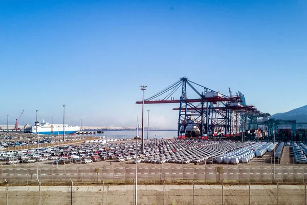 Porto di Tanger Med — Foto Stock