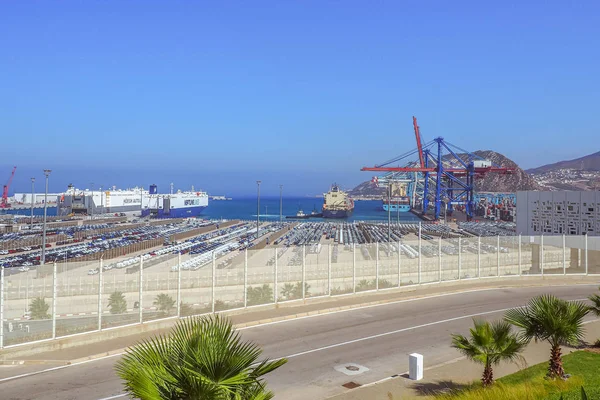 Puerto de Tanger Med — Foto de Stock