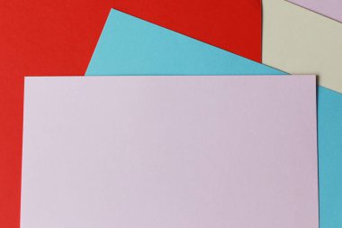renkli kağıt, kart, mektup