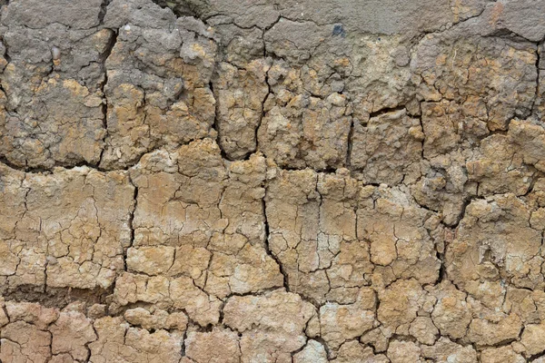 Cracked argilla sfondo . — Foto Stock