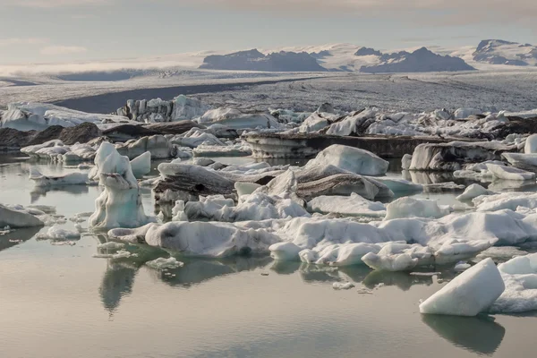 Jokulsarlon 석호-아이슬란드. — 스톡 사진