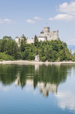 Niedzica castle. Polonya, Avrupa.