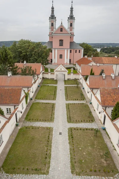 Szukaj klasztoru w Wigrach, Polska. — Zdjęcie stockowe