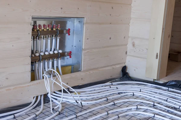 Floor heating system — Stock Photo, Image