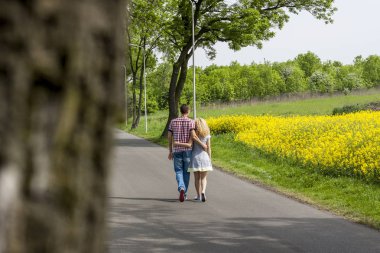 Birbirine aşık çift