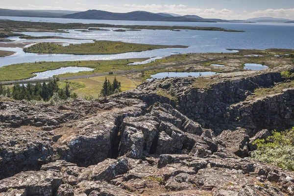 Vallée de Thingvellir - Islande . — Photo