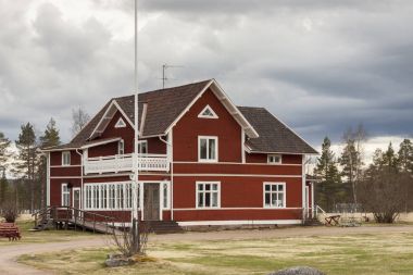 Halsingegard tarihi köy - İsveç