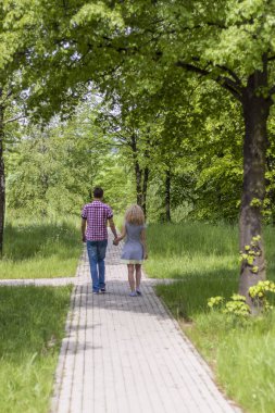 Birbirine aşık çift