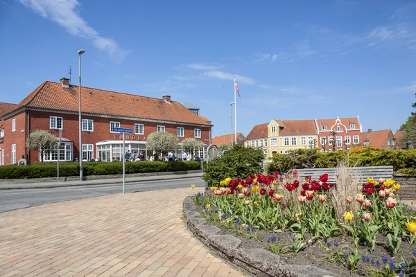 Tonder town - Dinamarca . — Fotografia de Stock