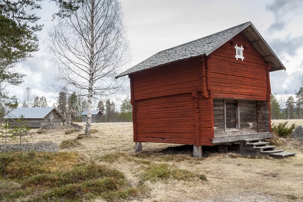 Halsingegard pueblo histórico - Suecia —  Fotos de Stock