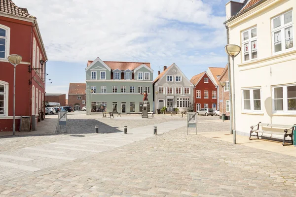 Tonder town - dänemark. — Stockfoto