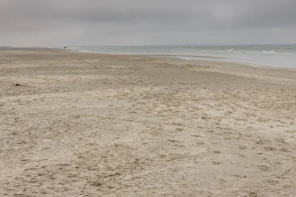 Sandy beach on Romo Island - Denmark — Stock Photo, Image