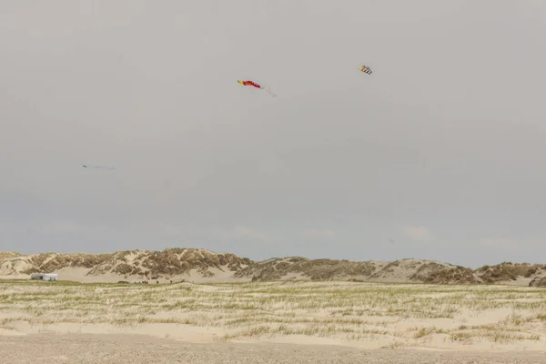 Dunes on Romo Island - Denmark. – stockfoto