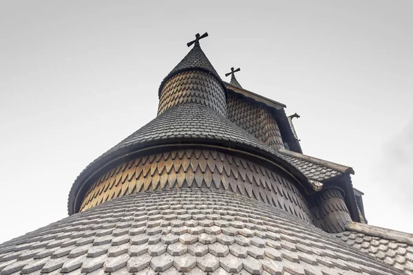 Heddal stavkyrka, Norge — Stockfoto