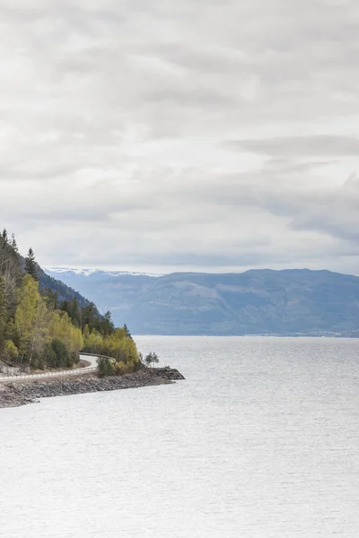 Straße 37 bei rjukan - Norwegen. — Stockfoto