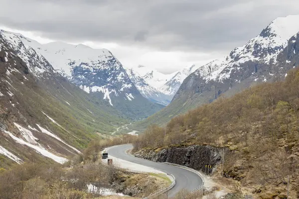 Ruta 15 en Noruega . — Foto de Stock