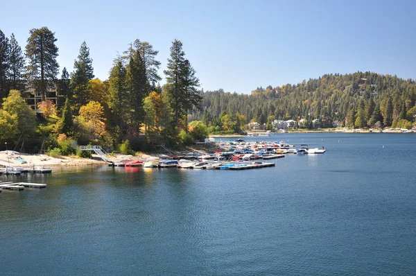 Vackra Lake Arrowhead Royaltyfria Stockfoton