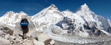 Everest Dağı turizm ile panoramik