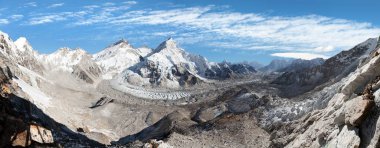 Everest Dağı, Lhotse ve nuptse güzel görünümünü