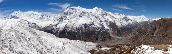 Vista panorâmica da gama Annapurna — Fotografia de Stock