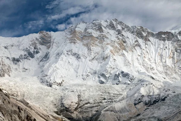 Annapurna. Berg annapurna vom annapurna-Basislager — Stockfoto