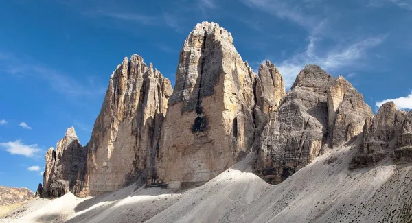 Drei Zinnen veya Tre Cime di Lavaredo, İtalyanca Alps — Stok fotoğraf