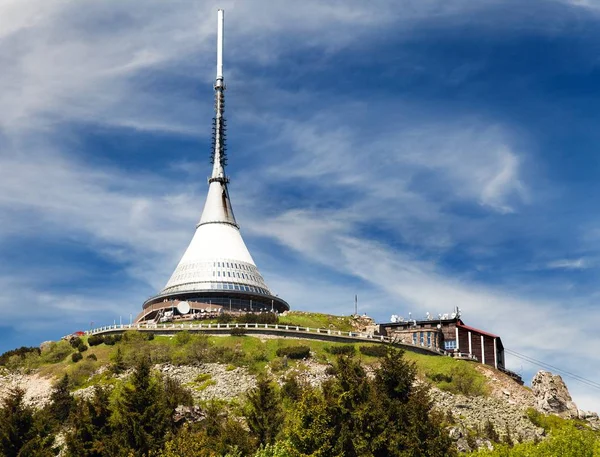 Jested lookout tower, Liberec, Bohemia, Czech Republic — Stock Photo, Image