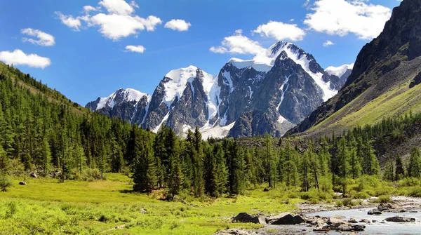 Savlo szavlo Dolina - góry Ałtaju Rosji — Zdjęcie stockowe