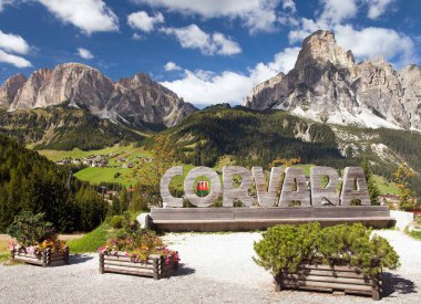 Corvara, Dolomites dağlarda Spor Merkezi