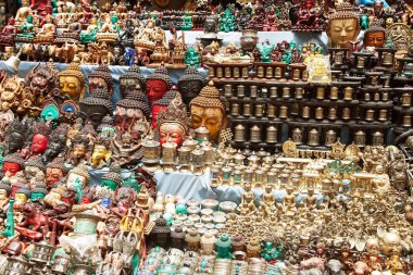 hangi Katmandu içinde satan bronz Nepal Hatıra Eşyası