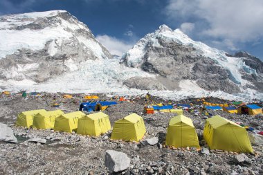 Everest Dağı kamp itibaren görüntülemek