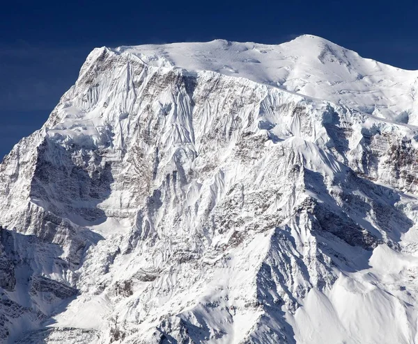 Mount Annapurna 3, round Annapurna circuit trekking trail — Stock Photo, Image