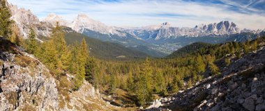 Le Tofane tur ve Hohe Gaisl, Dolomiti, İtalya
