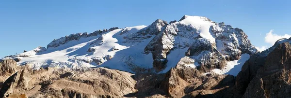 Marmolada, the highest mount of Dolomites mountains — Stock Photo, Image