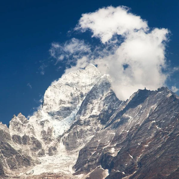 Blick auf den Mount Kangtega — Stockfoto