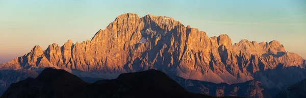 Montera Civetta, Sydtyrolen, Dolomiterna, Italien — Stockfoto