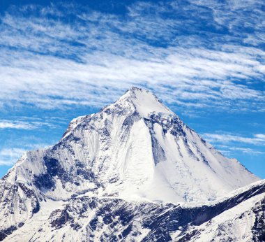 Mount Dhaulagiri, Thorung La geçidi ve güzel gökyüzü