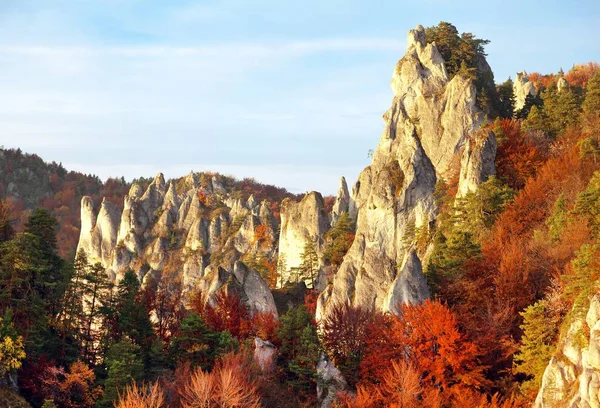 Sulov rockies - sulovske skaly - Slovakya görüntülemek 