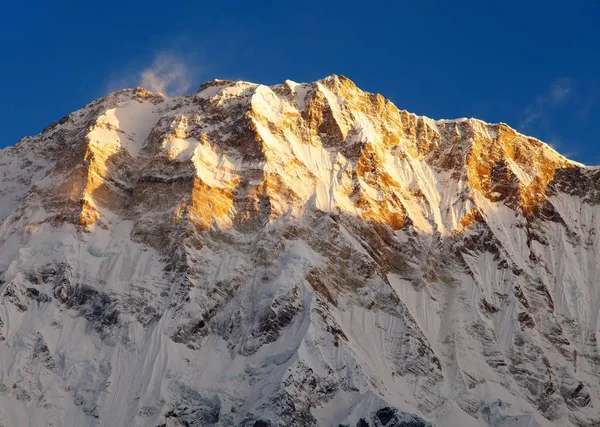 Ochtend uitzicht op Mount Annapurna — Stockfoto