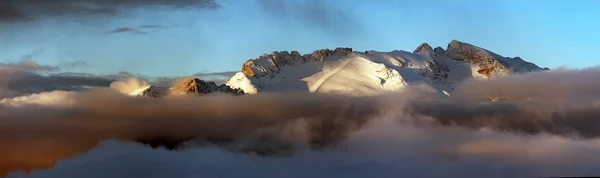 Monte Marmolada, Alpes Montañas Dolomitas, Italia —  Fotos de Stock