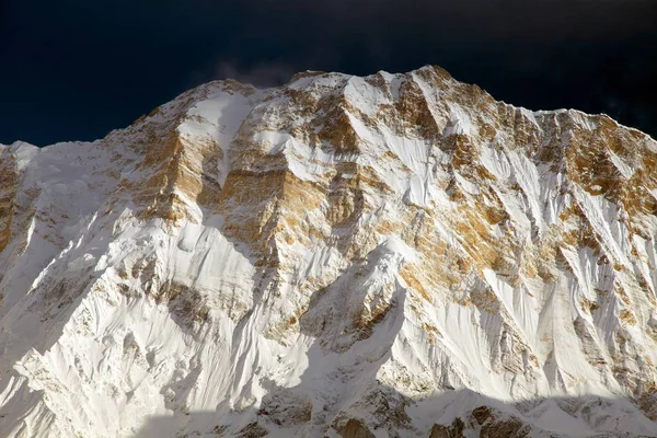 Vista matutina del monte Annapurna — Foto de Stock