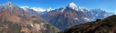Herhangi bir zamanda, Lhotse, Ama Dablam ve Namche Bazar Kongde üzerinden