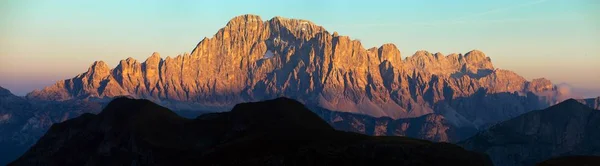 Mount Civetta, Zuid-Tirol, Dolomieten gebergte, Italië — Stockfoto