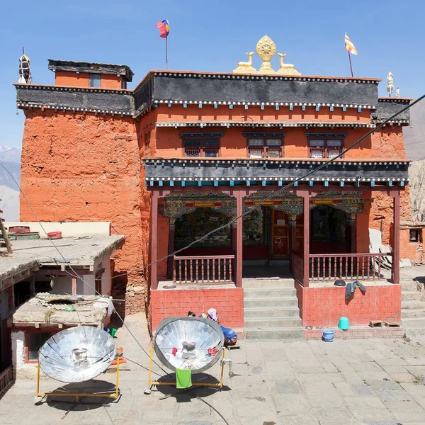 Gompa oder Kloster in Kagbeni, Annapurna Schaltung — Stockfoto