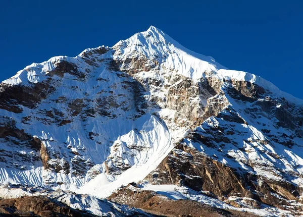 Gipfel 7 vii, Makalu Barun Nationalpark, Nepal — Stockfoto